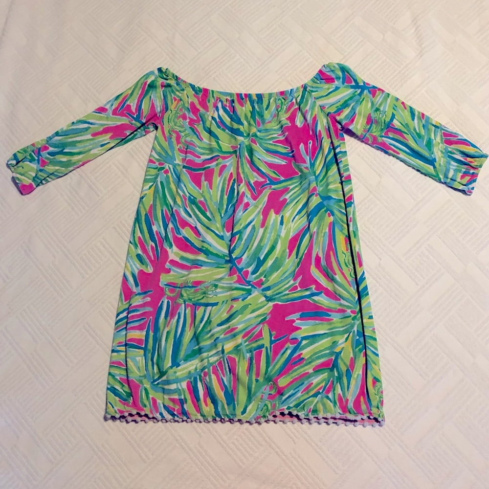 Off the shoulder Lilly Pulitzer dress